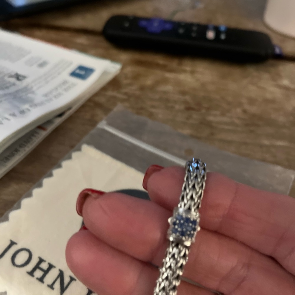 Classic John Hardy Sapphire Bracelet! Small wrist